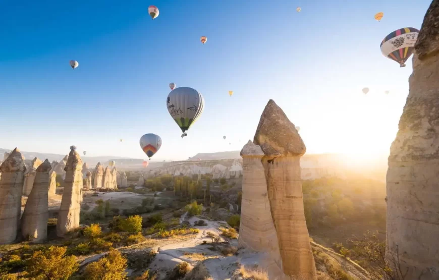 Istanbul Canakkale Kusadasi Pamukkale Fethiye Antalya Cappadocia Tour 16 Days